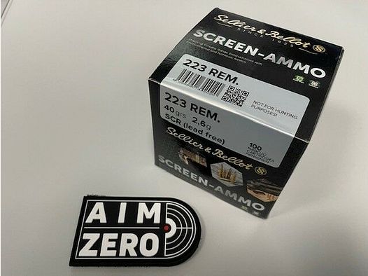 Sellier & Bellot .223 Remington Screen Ammo