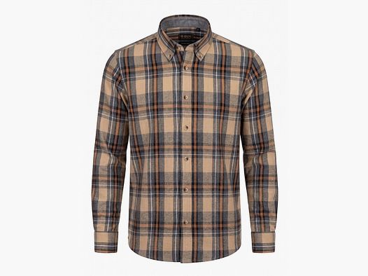 Triumphx Flanellhemd Beige/Grau