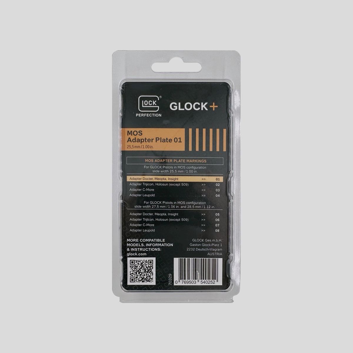 Glock – MOS Adapter Plate 01 Docter / Meopta / Insight, Bild 3 von 3