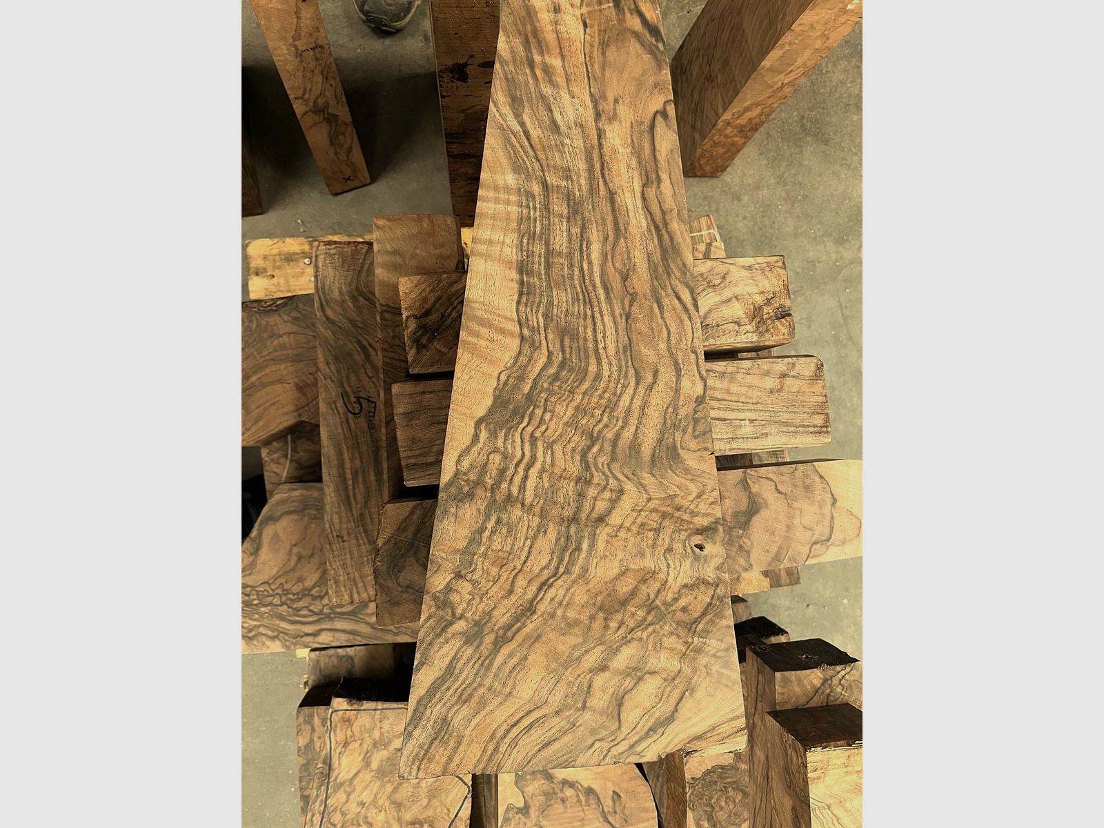 Stock de madera Calcio Perazzi Beretta Krieghoff