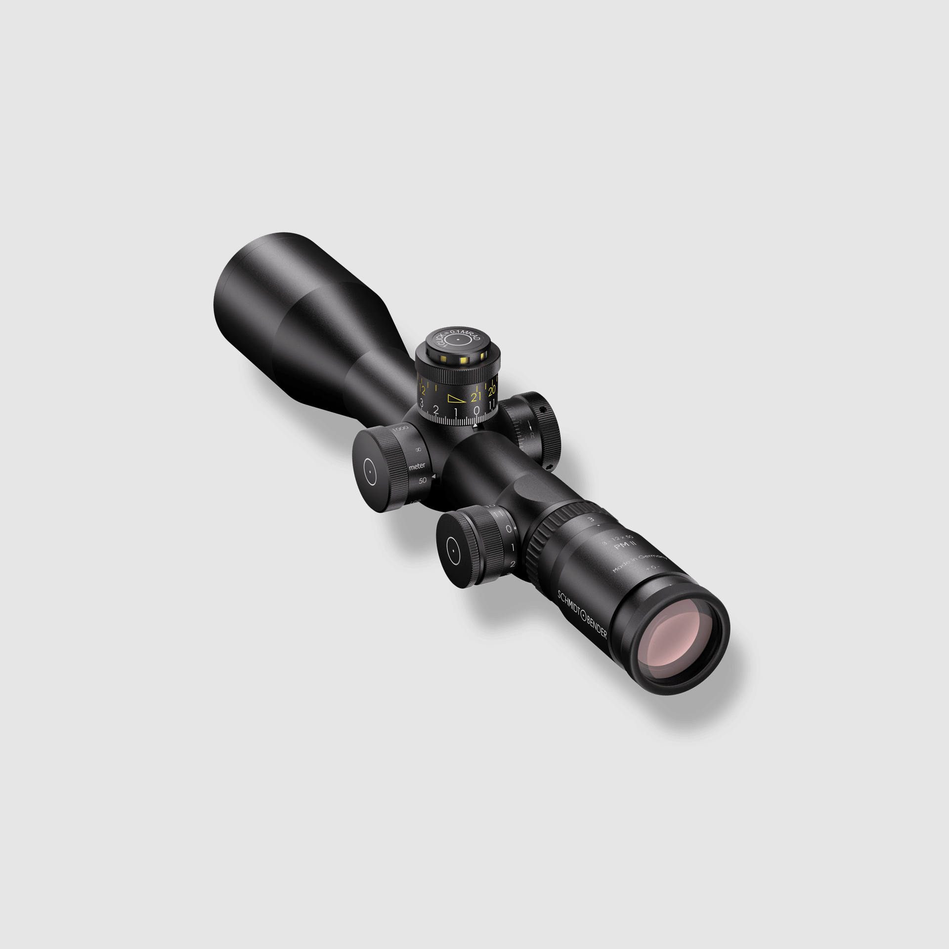 Schmidt & Bender PM II 3-12×50 P4FL / CCW – schwarz, Bild 1 von 8