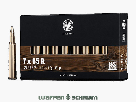 RWS Kegelspitz 8,0g - 123gr 7x65R