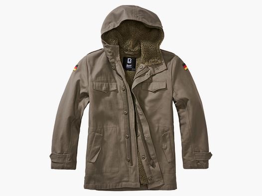 Brandit Brandit Kinder Jacke Kids Bundeswehr Parka - Oliv / 122/128