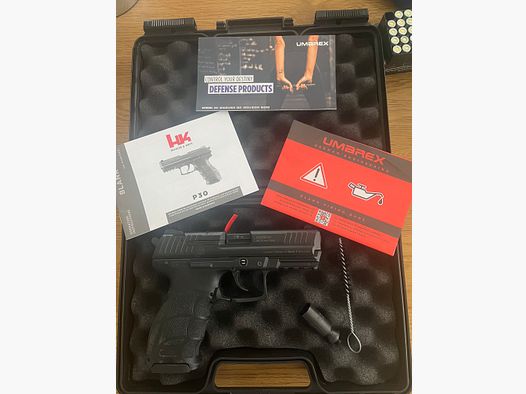 Heckler & Koch P30 PTB inclusief koffer + 49x oefenpatronen