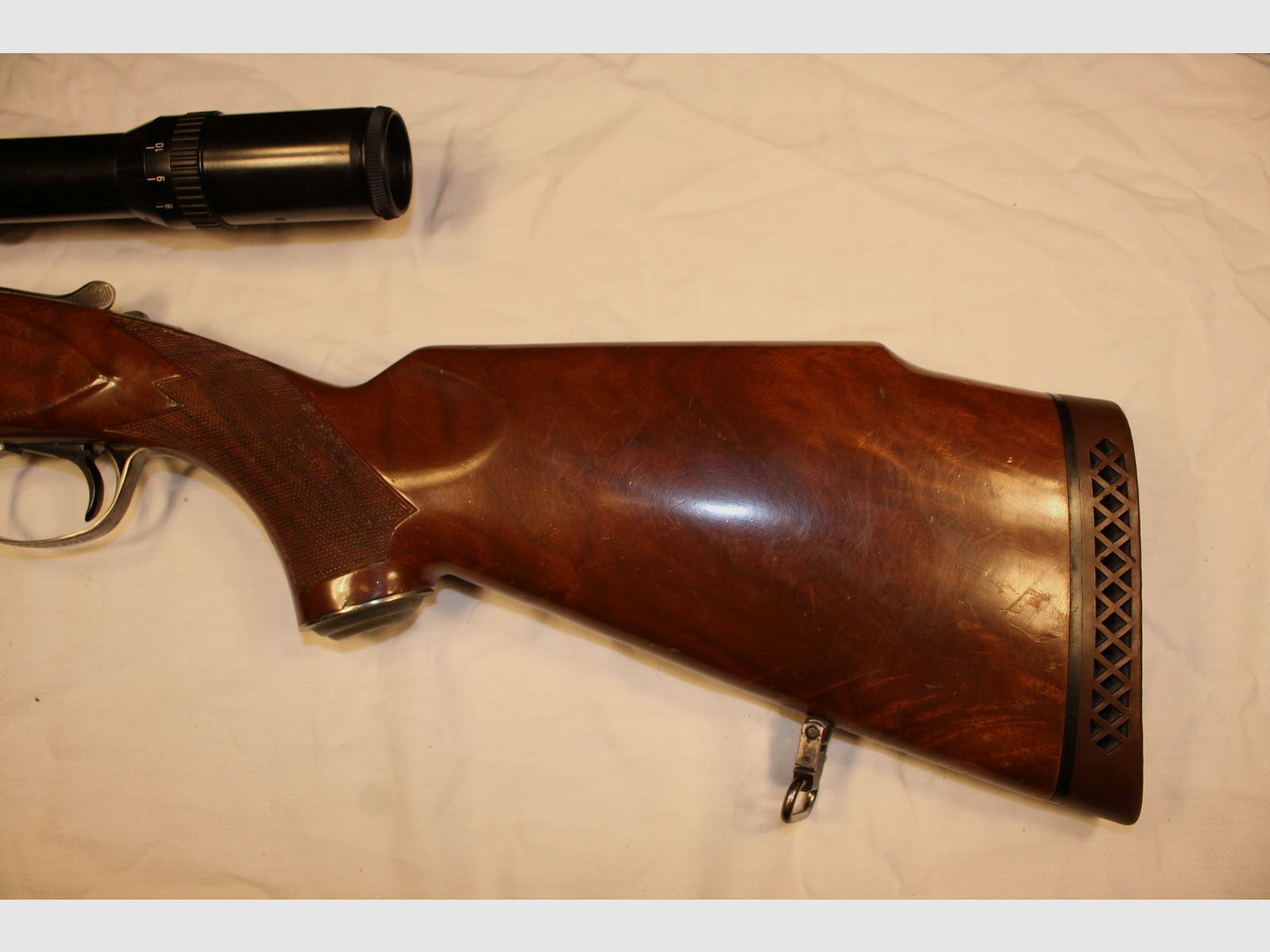 Winchester Bockdoppelbüchse in 9,3x74R.