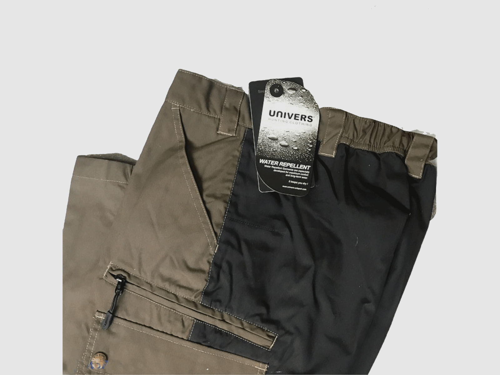 UNIVERS – WATER-REPELLENT COTTON HUNTING PANTS, image 2 of 3
