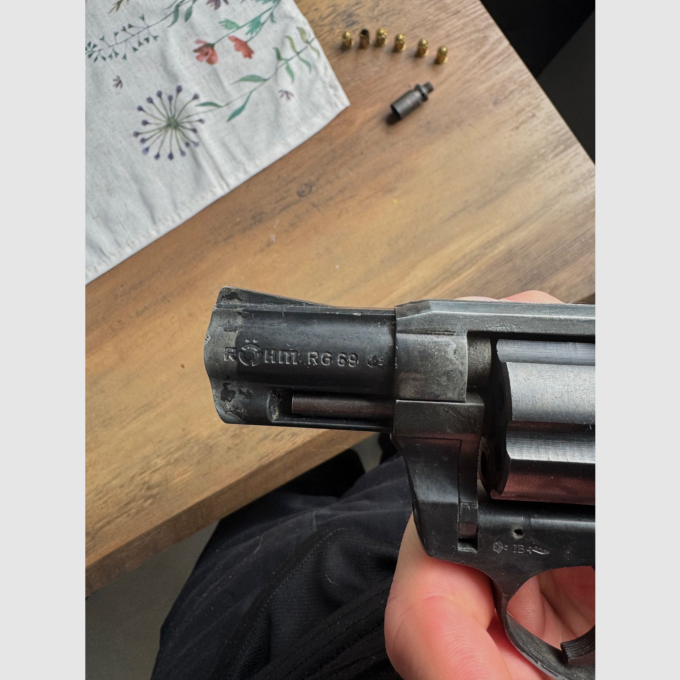 Röhm RG 69 revolver d'alarme calibre 9mm KNALL