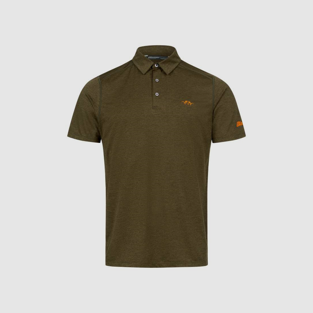 Blaser Herren Competition-Poloshirt 23 Dunkeloliv, Bild 1 von 4
