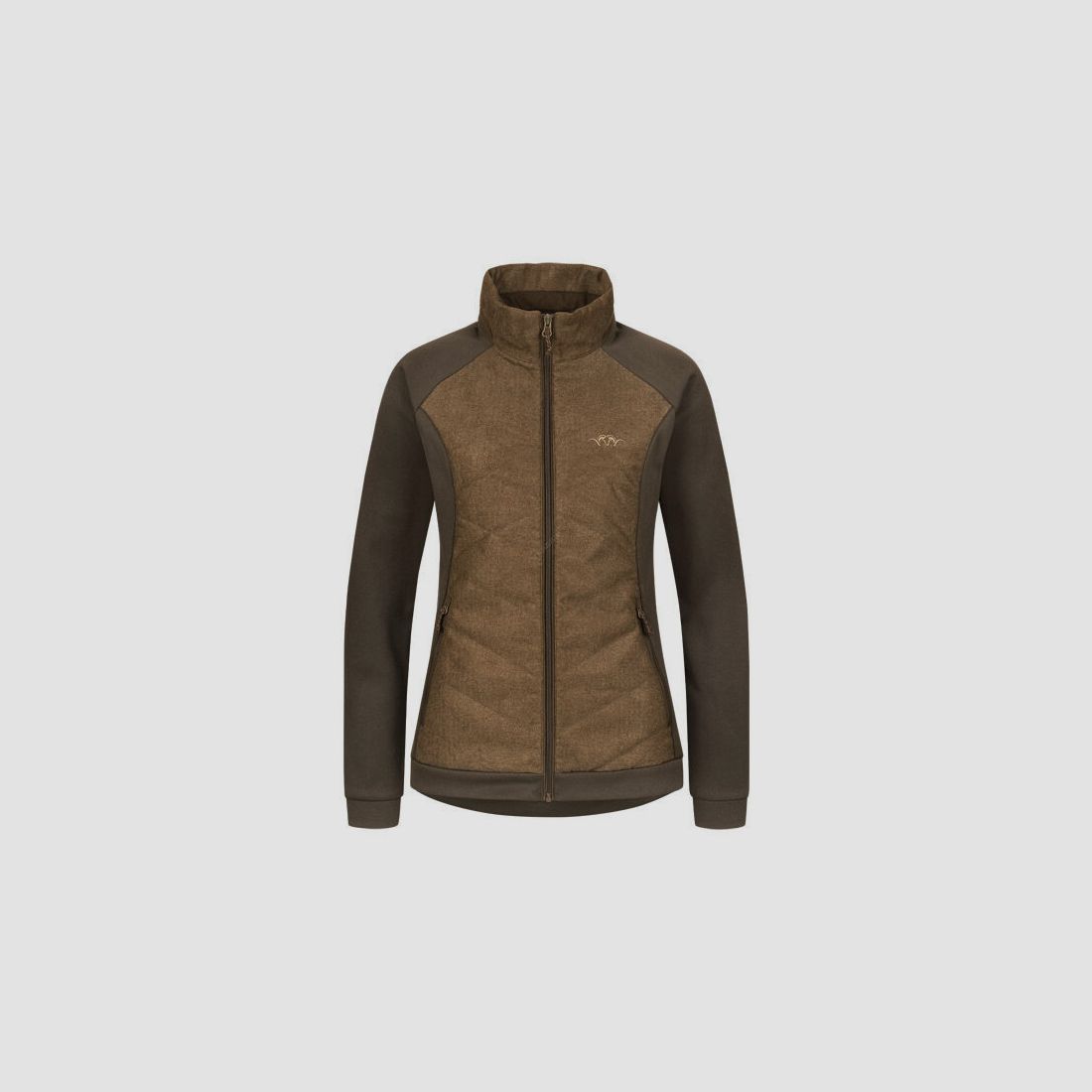 Blaser Damen-Fleecejacke Kora dunkelbraun, Bild 1 von 5