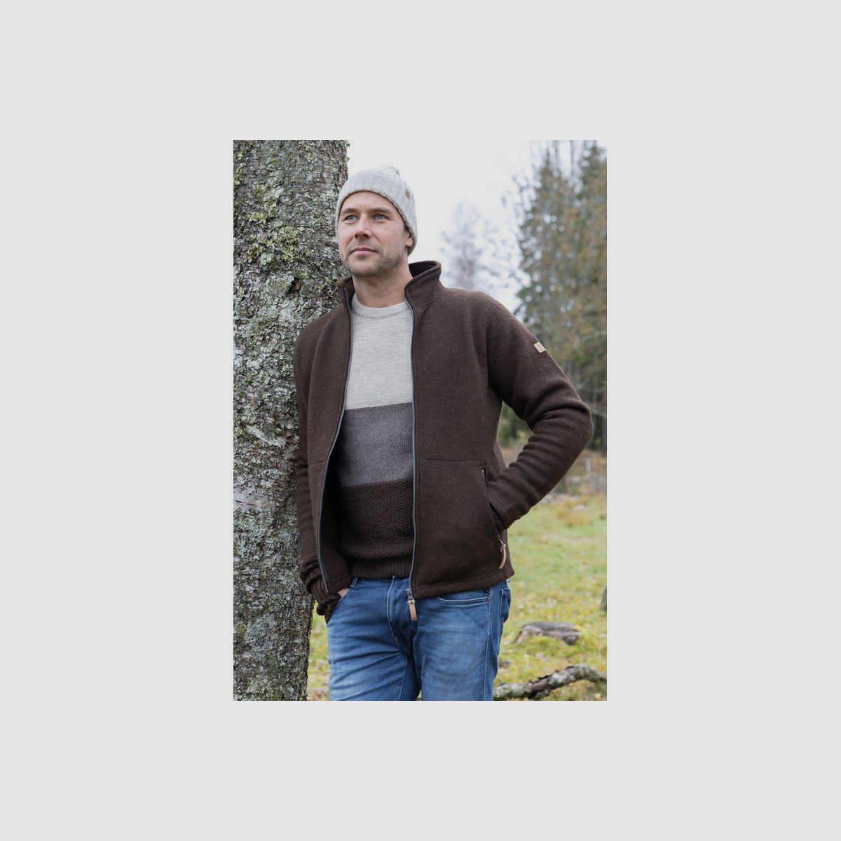 IVANHOE NLS SAP Full Zip Nutmeg