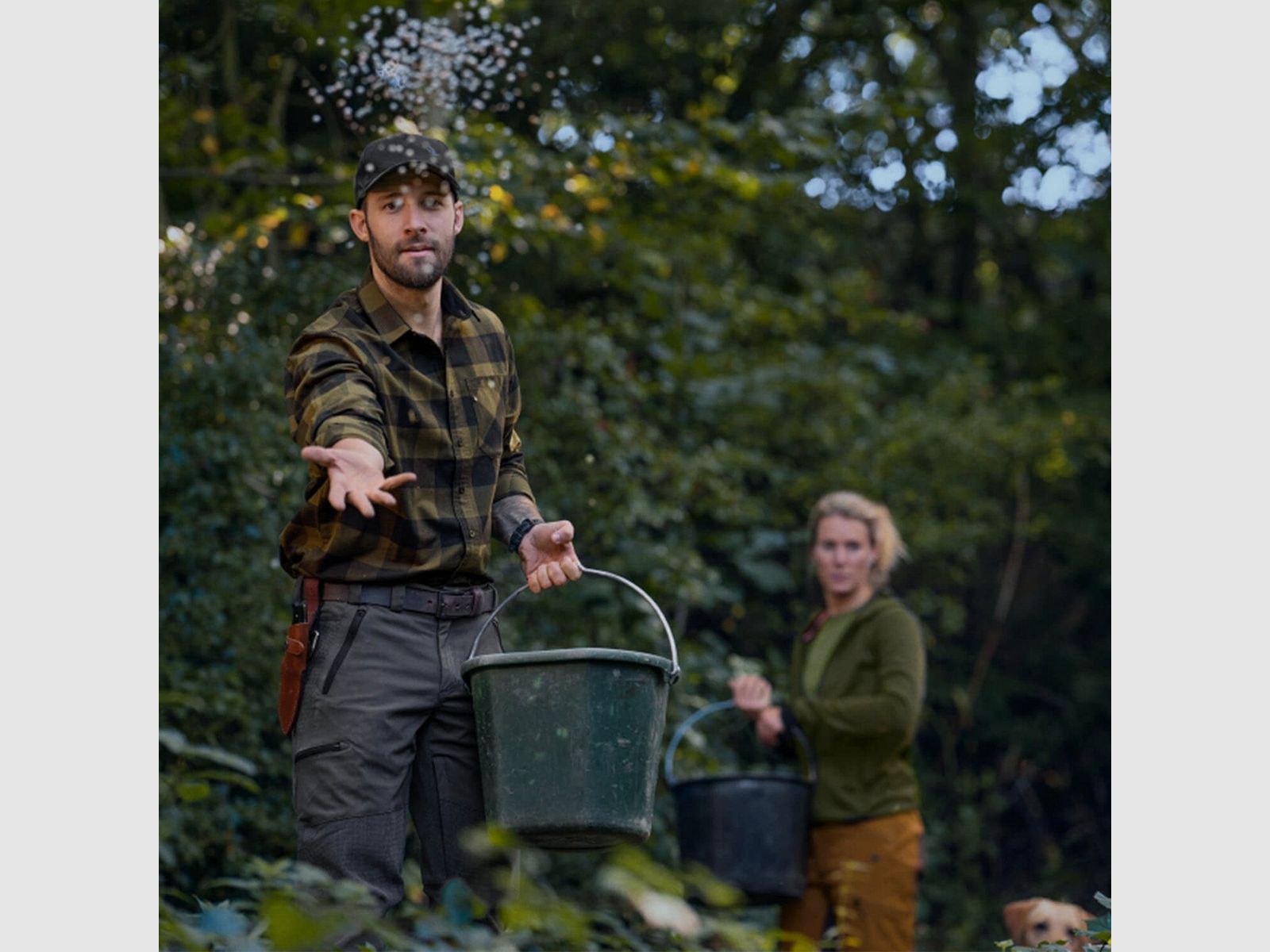 Seeland Jagdhemd Toronto (Green check)