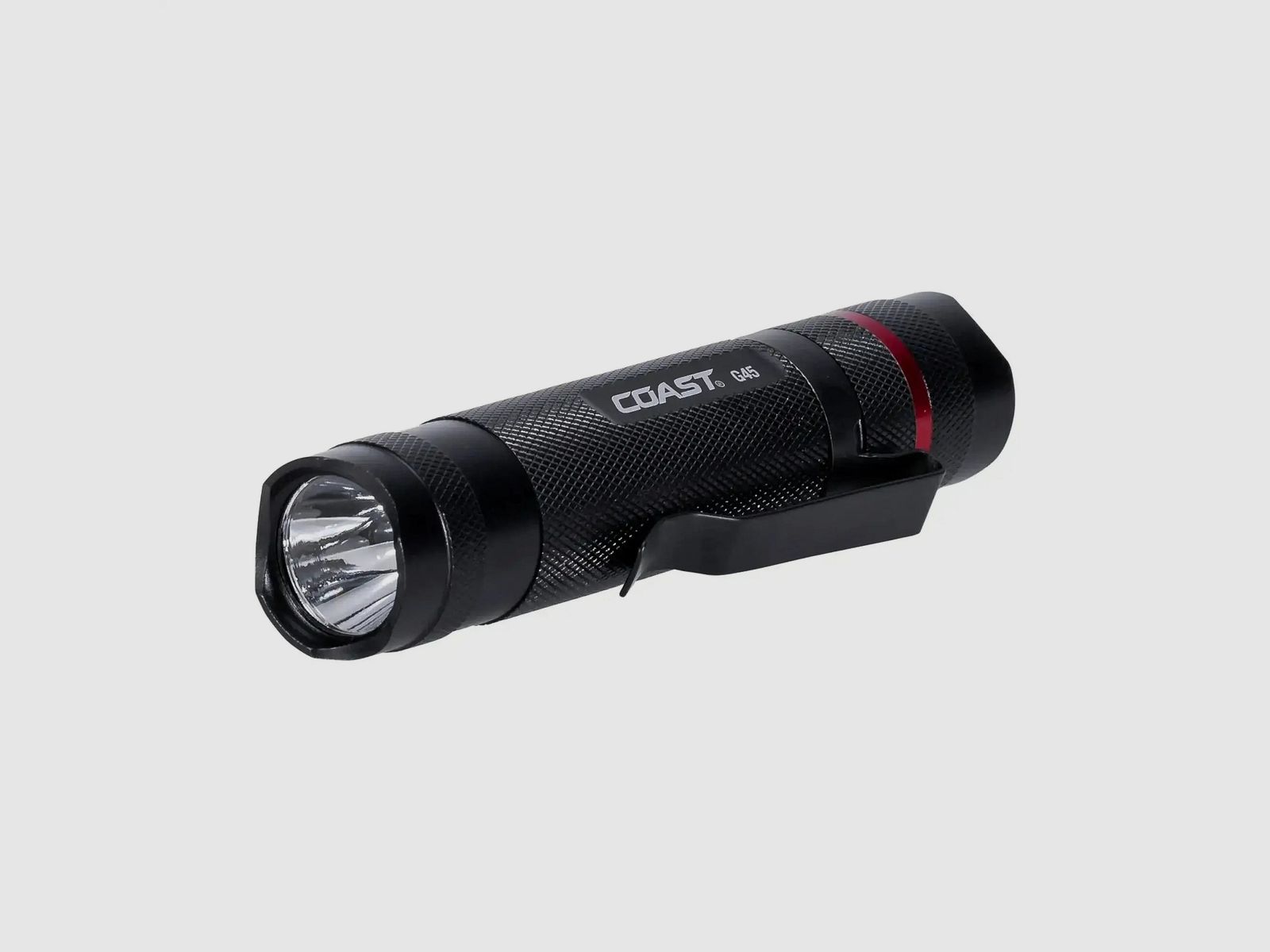 Torcia Coast Coast G45 385 lumen nera rossa