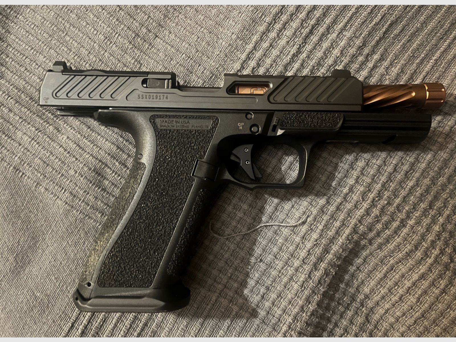 Shadow Systems DR920 – 9mm Luger, 5” Bronze Barrel, sehr guter Zustand - Preis verhandelbar 