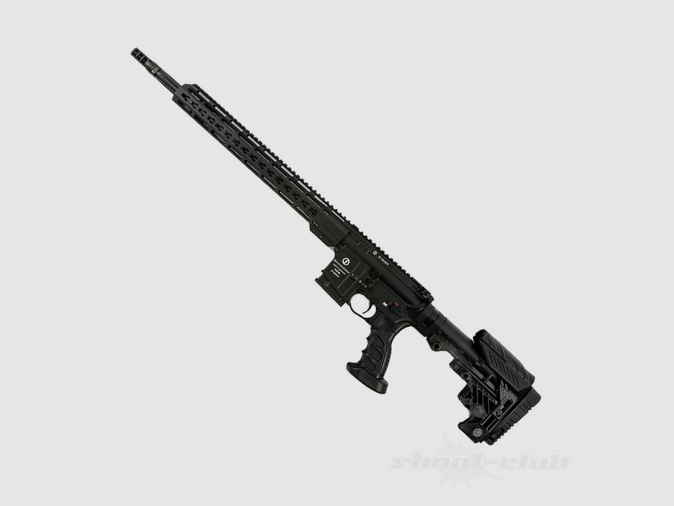 Schmeisser AR15 DMR Schwarzmatt 18 Zoll