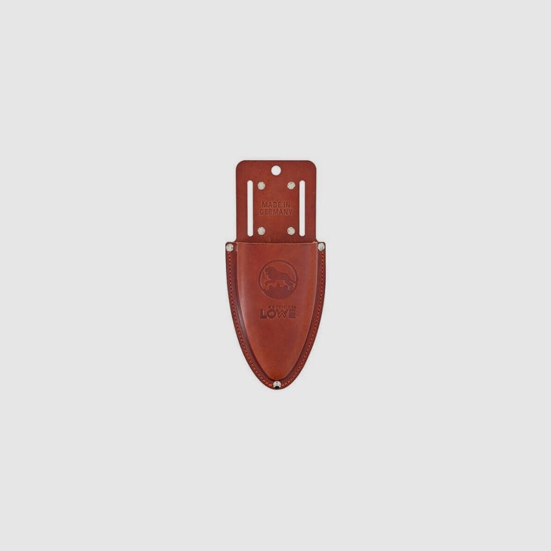 Löwe Lederholster mit Clip