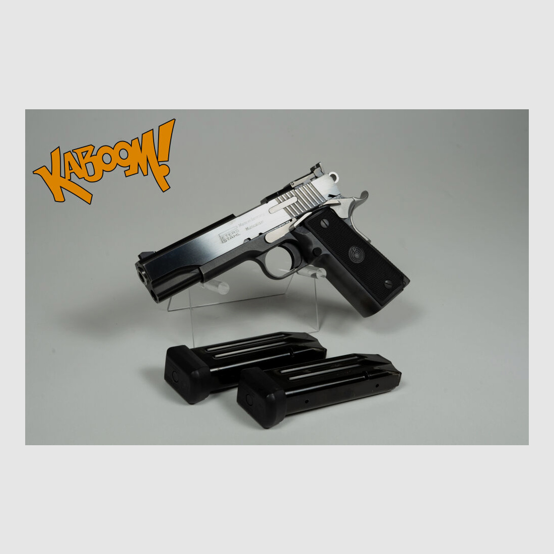 Peters Stahl 2011 – 9 mm Luger – 5" – doppelreihig Multikaliber