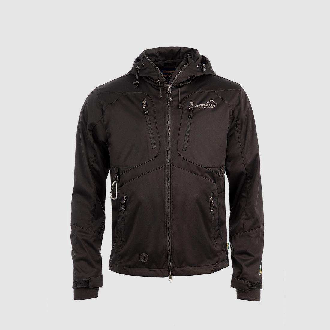 Arrak Outdoor Akka Softshelljacket Men Black 5XL