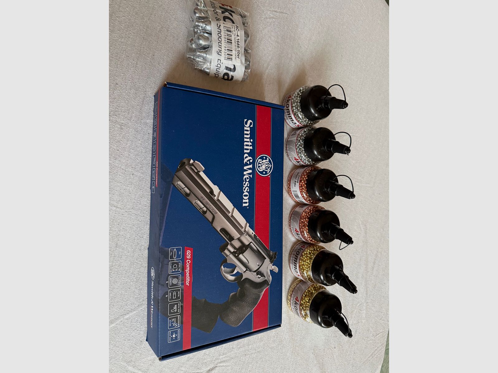 Smith&Wessen 629 Competitor 4,5mm BB en set completo