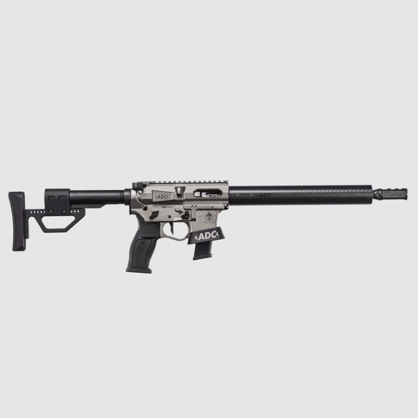 RIFLE ADC MOD.AR9 SUPER COMPETITION CAL.9X19 BARREL12.5" ARMA SPORTIVA, image 11 of 11