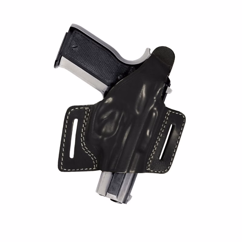 Vega Holster Holster aus schwarzem Leder mit Schnellverschluss für Sig Pro 2340