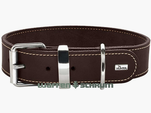 Hunter Halsung Aalborg Special dunkelbraun / aus Leder