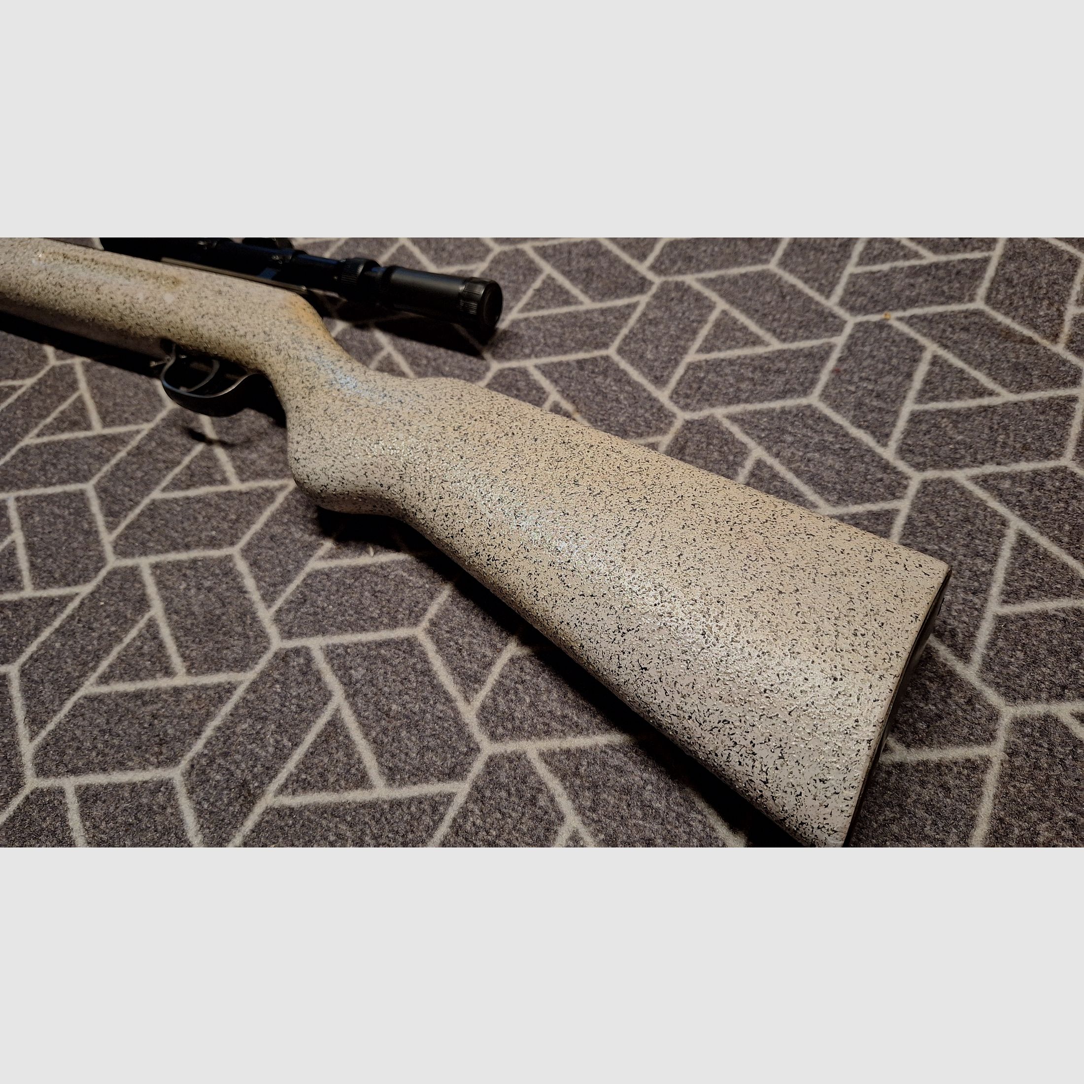 Haenel III-60 "Q1" carabina de aire DDR con scope. ¡pieza única para coleccionistas!