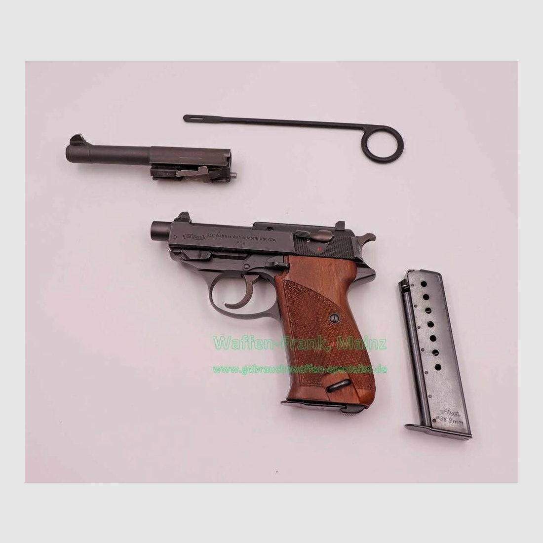 Walther - Ulm	 P38 ''Edition-Stahl''-Set