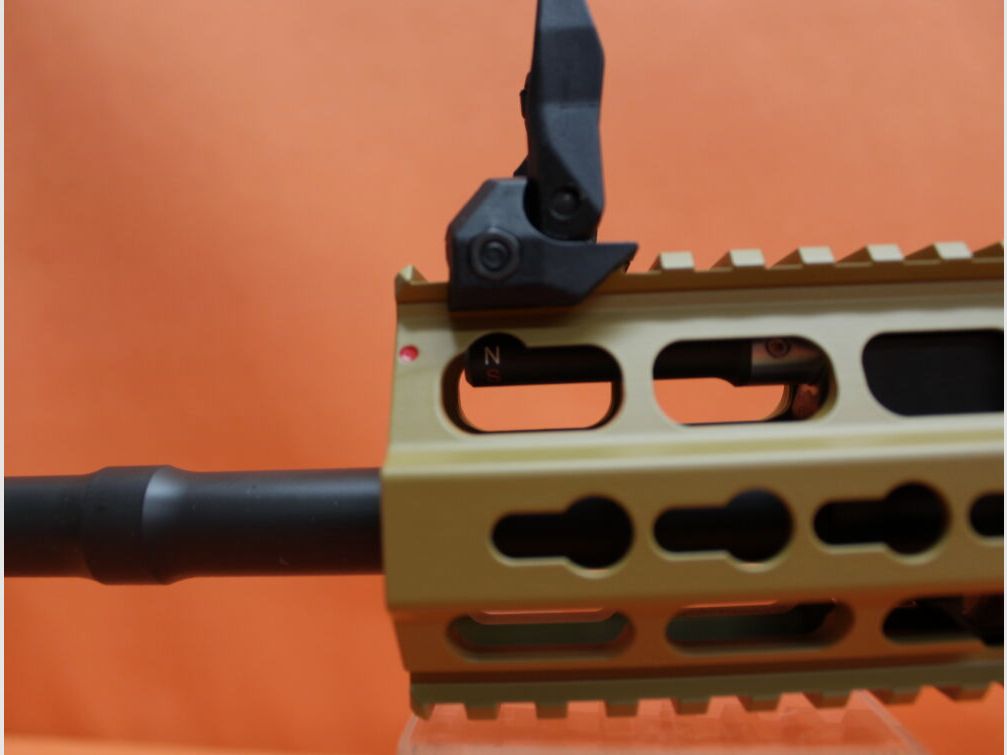 HAENEL Ha.Büchse .308Win HAENEL CR308 16,65" Lauf 2-Positionen Gas-Piston-System SR-25 KeyMod/ Sandfarben