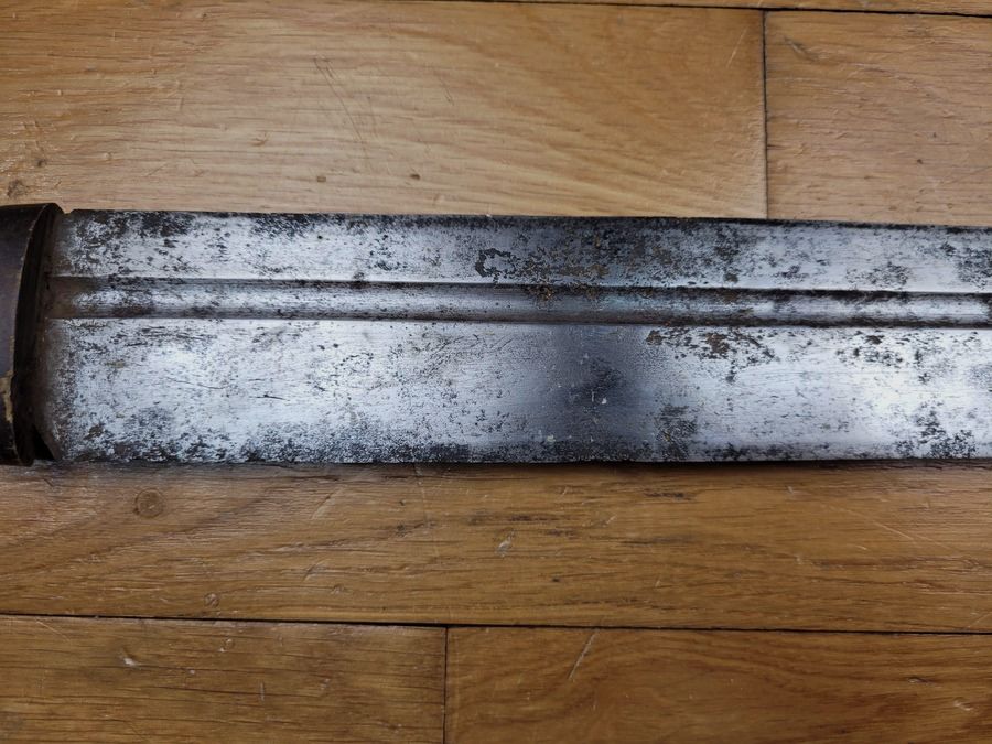 Bon et ancien Kinjal – caucasien ou russe – rare arme de combat – Début deuxième moitié du XIXème siècle – Bien sain – Bon état général de présentation, image 4 sur 10