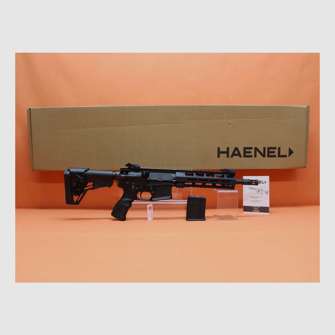 HAENEL Ha.Büchse .223Rem HAENEL CR223 Gas-Piston-System AR-15, 10" barrel/ M-LOK 2-rail system/ collapsible stock