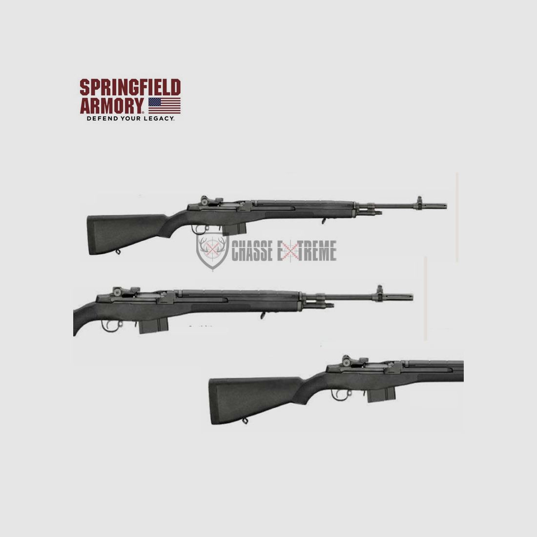 Repetierbüchse SPRINGFIELD ARMORY M1A Standardausführung Kunststoff Kal. 308 Win