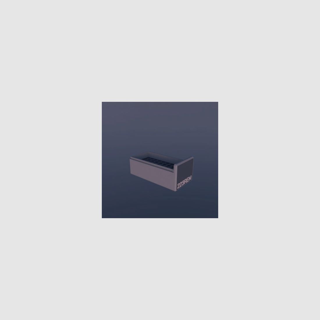 Filamelt ammunition box / .223 Remington / 5.56 / 'sliding lid' / cartridge box, ammo box