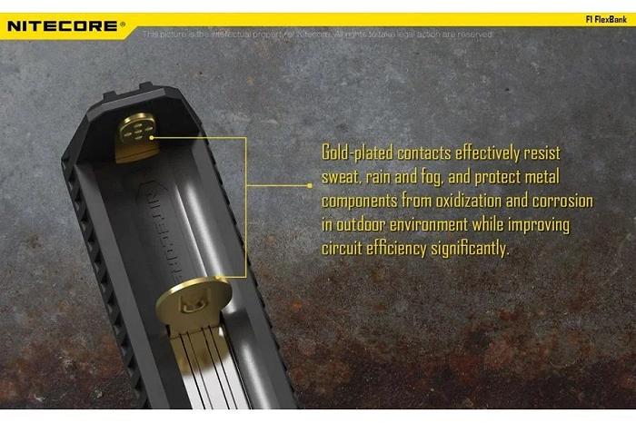 Chargeur Nitecore F1, image 21 sur 36