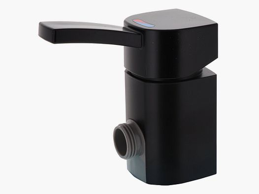 Einhebelmischer Capri Duschanschluss ½", schwarz