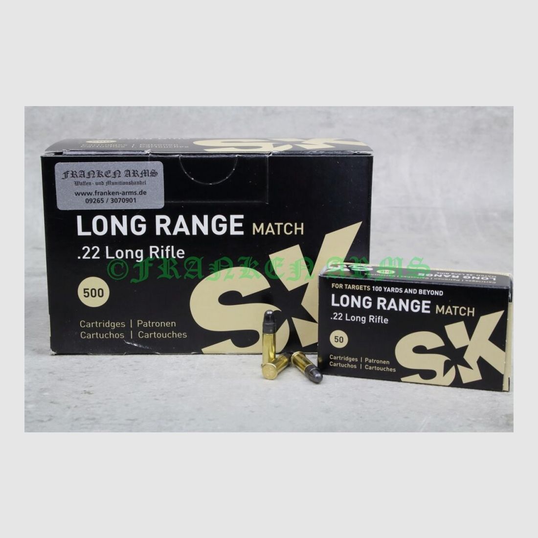 SK Schönebeck Long Range Match .22 l.r. 40gr. 2,59g 50Stück Staffelpreis