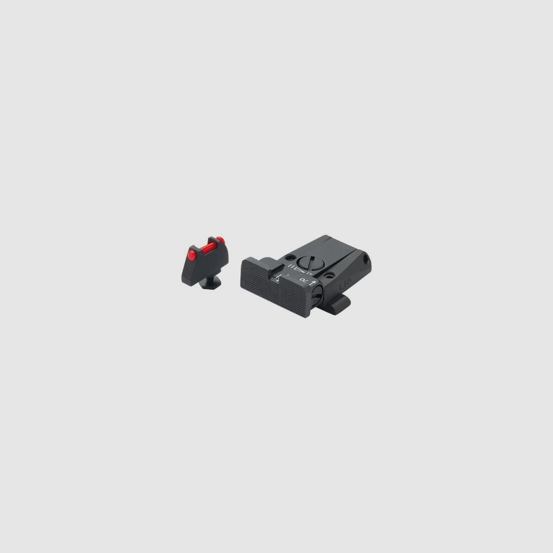 Glock LPA Mikrometer Visier Fiber Optic Korn SPR36GL7F