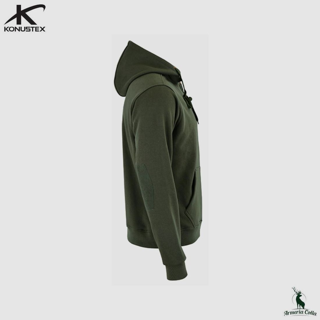 Konustex Sweatshirt mod. Lyseo Farbe Orange, Bild 3 von 3