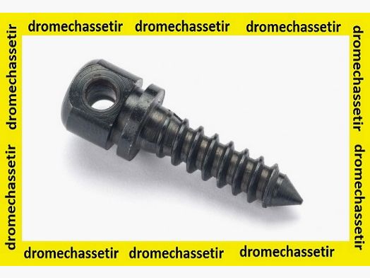 vis de grenadiere acier pour crosse, noir