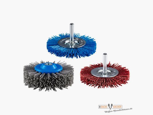 RHODIUS HRB Nylon Rundbürste fein/grob 75/100/140 mm