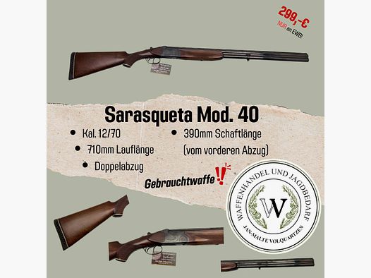 Sarasqueta Mod. 40