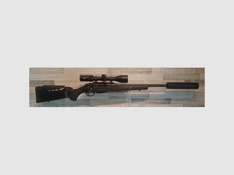 Neuware vom Fachhandel - Brenner BR20 Kal. .308 - im Set montiert mit Meopta 3-15x50 + Schalldämpfer