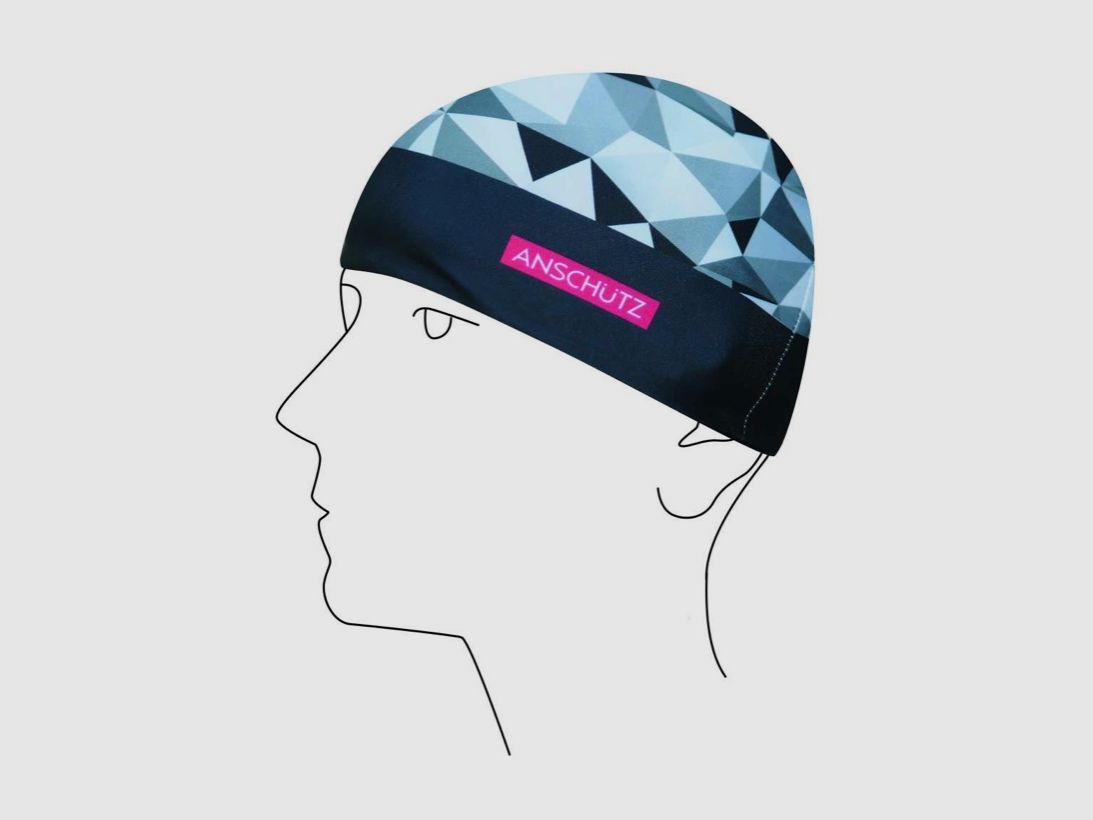 Anschütz 15502LXL Cap Camouflage Grey Size L/XL