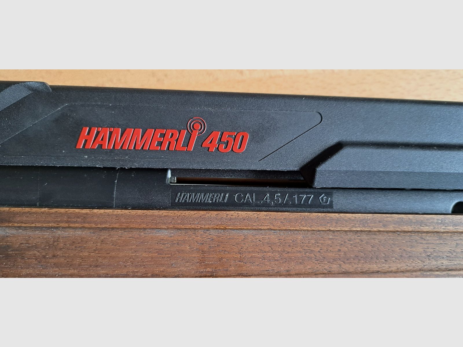 High-quality match rifle Hämmerli 450
