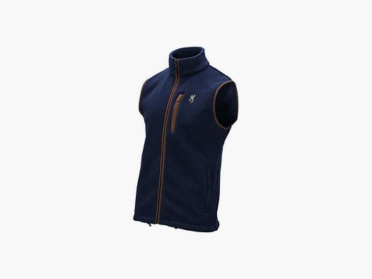 Fleece vest, Browning, Summit, blue, S