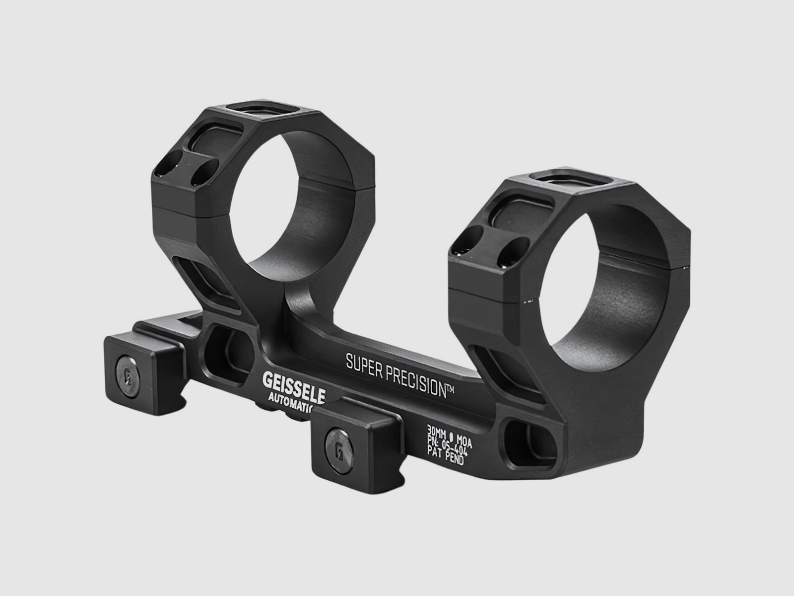 Geissele - Montaż Super Precision 30MM standardowy, czarny - 05-404B, zdjęcie 8 z 9