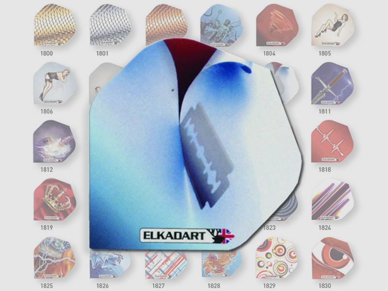 Elkadart Flights Razor Daimond Form 3 StĂĽck