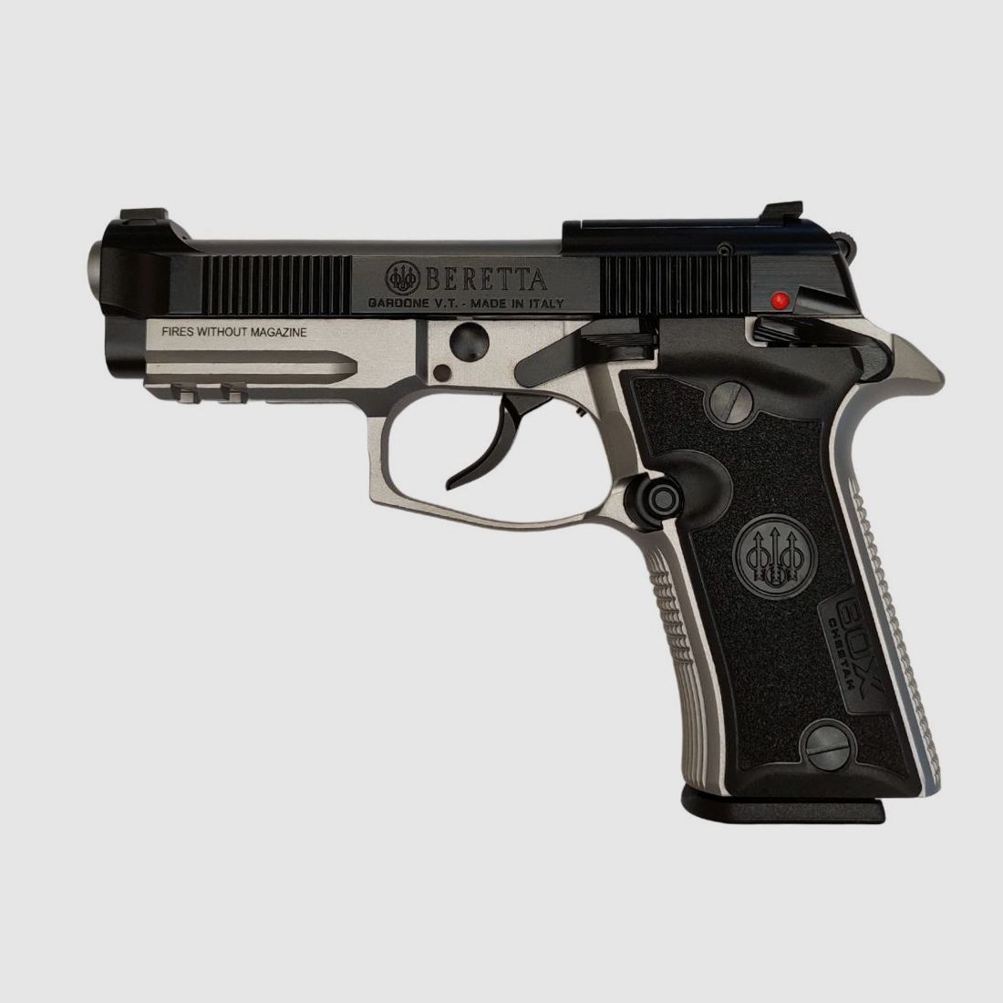 Beretta 80X Cheetah-pistool kal. 9 mm kort Inox/Black, afbeelding 3 van 3