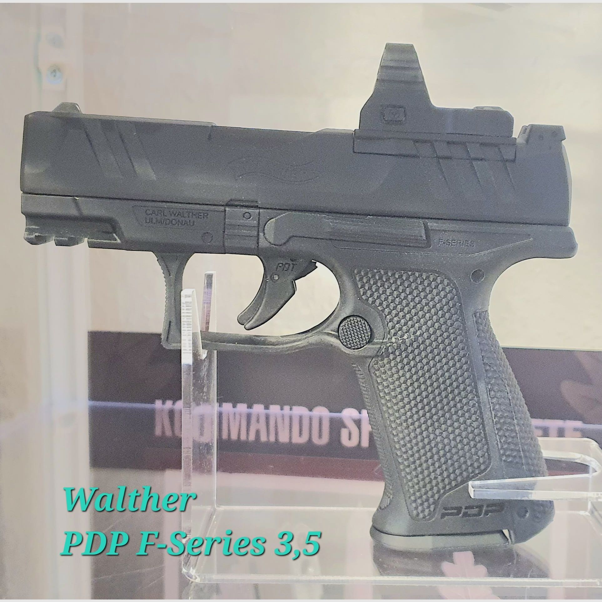 Walther CO2 Pistool PDP F 3,5" met Firefield Reflexvisier Ironclad Mini - F1