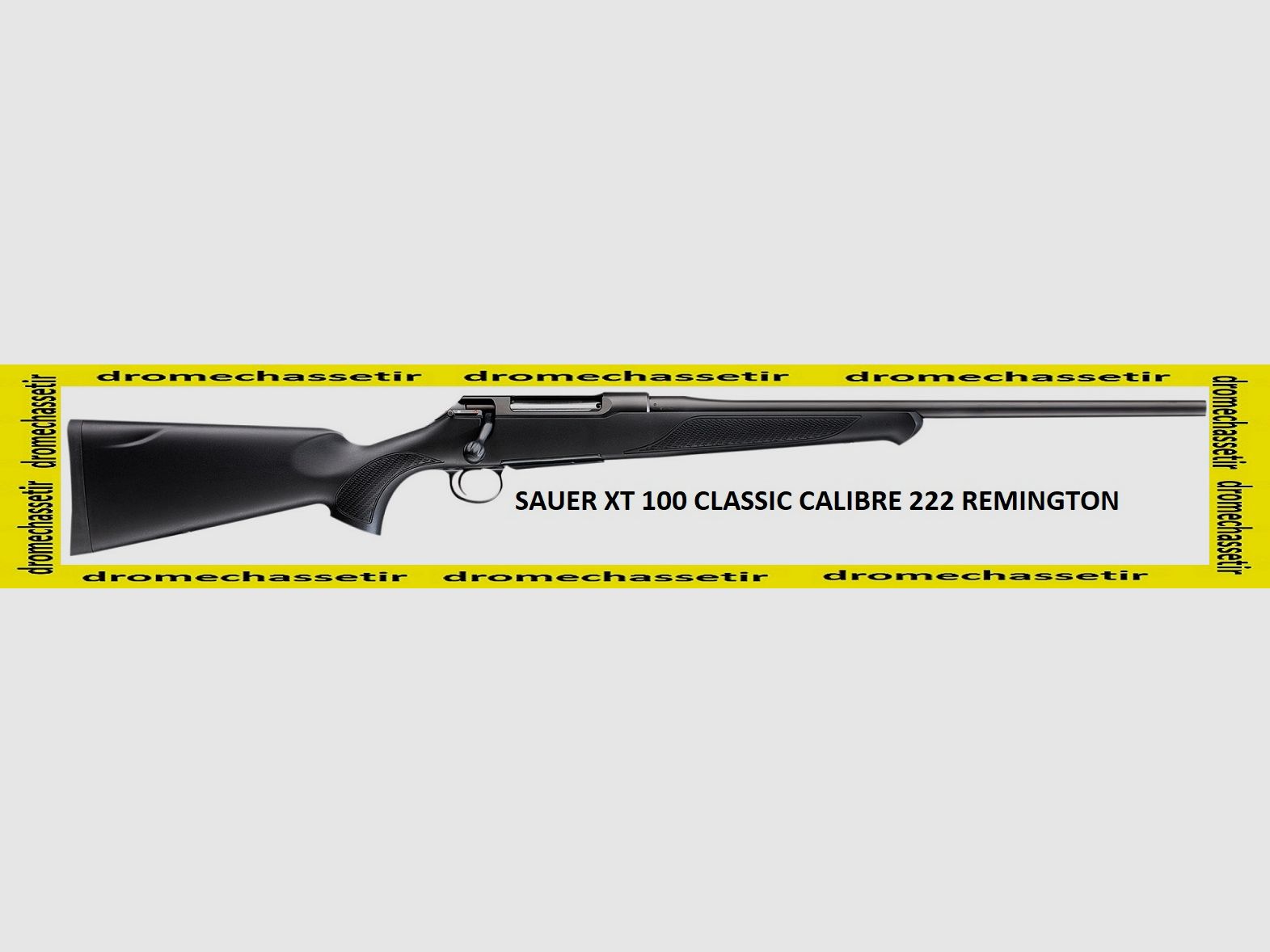 Repetierbüchse Sauer 100 Classic XT, synthetisch, Lauf 56cm, Kal. 222 Remington