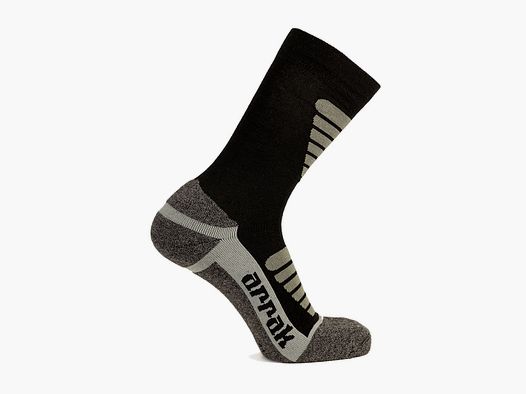 Arrak Outdoor Hiking Socken Schwarz 38-40